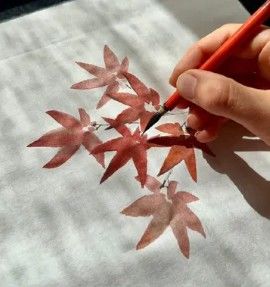 Stage de peinture à l'encre japonaise par Morgane Boullier