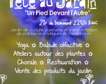 Fête au jardin