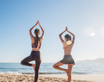 Yoga plage de la Banche