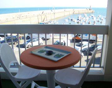 Appartement avec vue sur mer et sur le port
