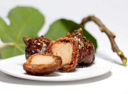 fig with foie gras