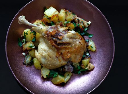 Confit de canard La Combe de Job en Corrèze