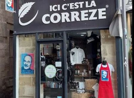 Vitrine Ici c est la corrèze