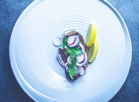 Cervelle de veau croustillante