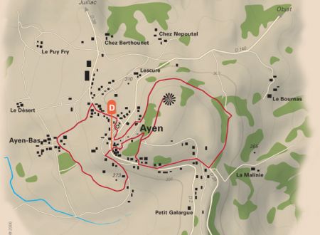 Randonnée des lavoirs, des châteaux et des puys_1