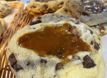 Cookies Caramel Cacahuete