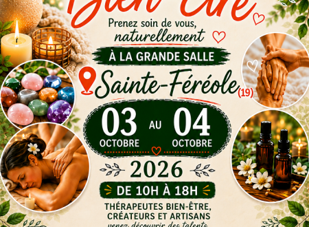Affiche Salon bien etre sur Sainte Féréole