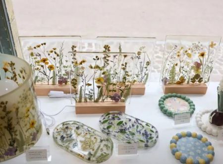 Au jardin objets artisanaux