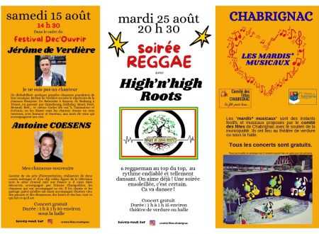 CHABRIGNAC MARDIS MUSICAUX