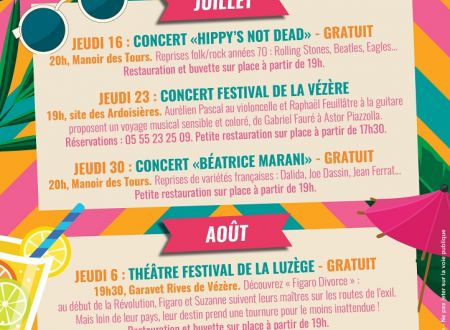 Flyer jeudis de l'été