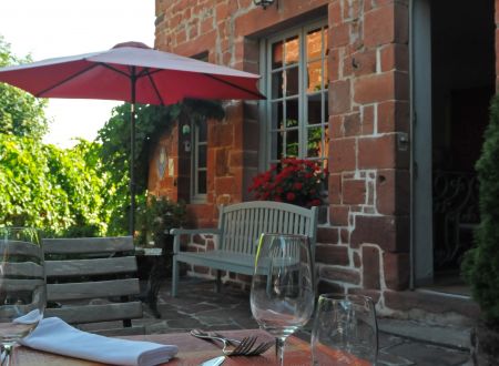 la terrasse - 2- Relais Saint Jacques - Collonges-la-Rouge_2