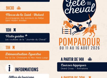 Pompadour - programme 15 08 2026