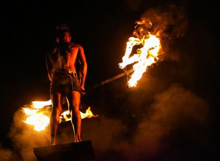 spectacle feu