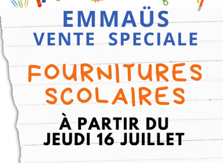 affiche vente scolaire - 1