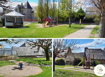 Aire de jeux pour enfants : Parc avec aire de jeux