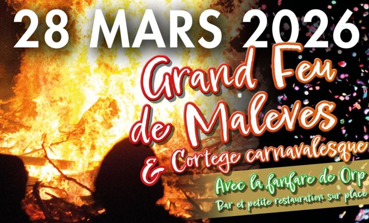 Grand feu de Malèves