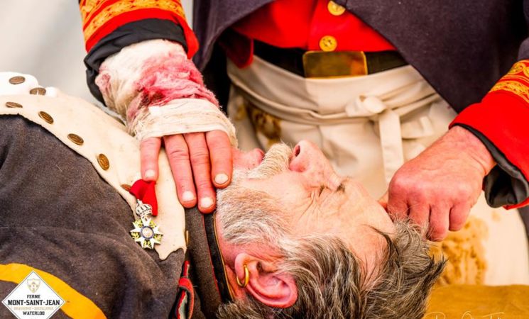 Reconstitution : Waterloo British Field Hospital