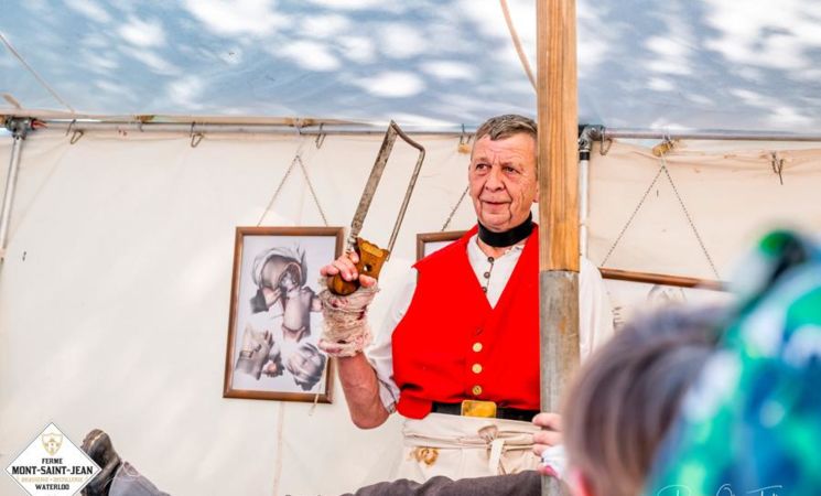 Reconstitution : Waterloo British Field Hospital 3