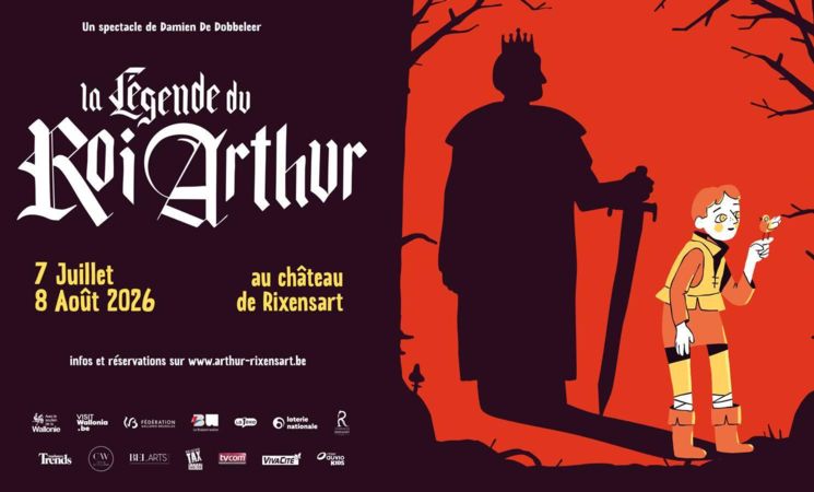 Spectacle - La Légende du Roi Arthur au Château de Rixensart