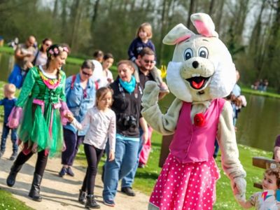 Spring festival and egg hunt at the Castle of Hélécine