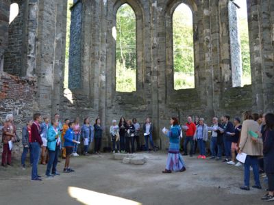Chorale éphémère à l'Abbaye de Villers-la-Ville