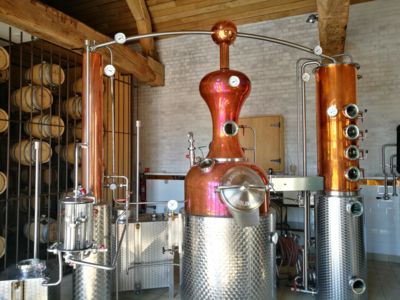 Micro-distillery of Mont-Saint-Jean Farm