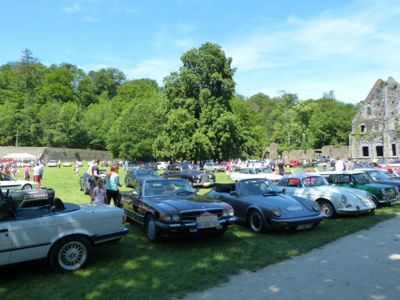 Exhibition - Retro-Mobile at Villers Abbey