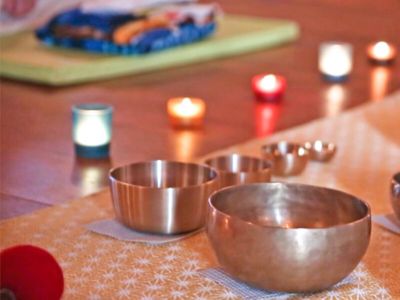 Sound bath at the Arenberg Mill