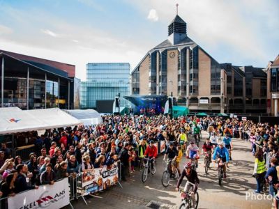 The 24 hours cycling in Louvain-la-Neuve