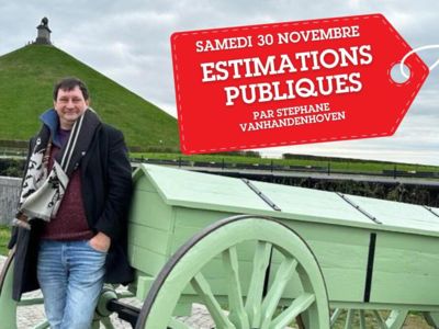 Estimations publiques avec Stéphane Vanhandenhoven au Domaine de la bataille de Waterloo