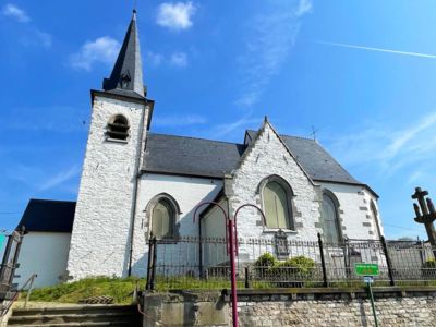 De Saint-Martinkerk en de pastorie