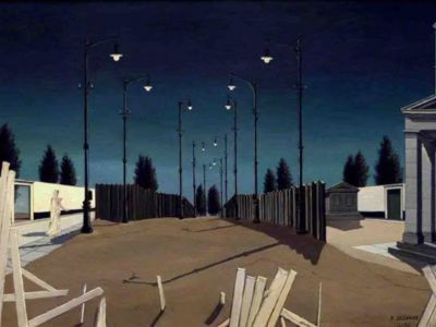 Exposition - La Ville lunaire II : la face cachée du tableau de Paul Delvaux au Musée L