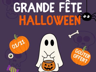 Grande fête d'Halloween