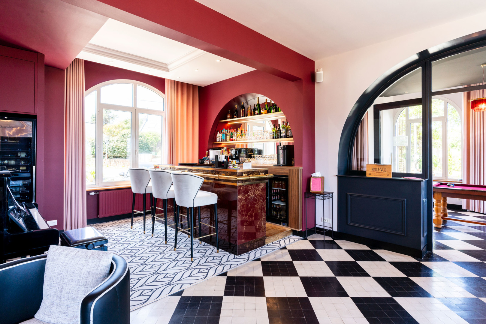 Bar salon Park Hôtel Bellevue