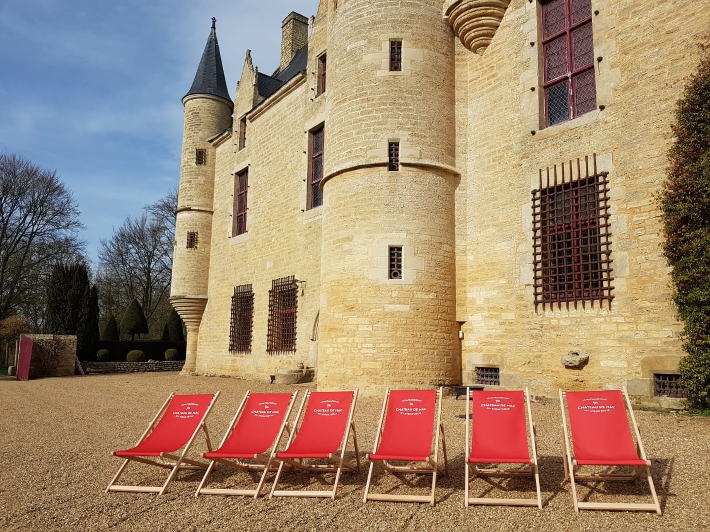 Château de Hac - Cour d'honneur