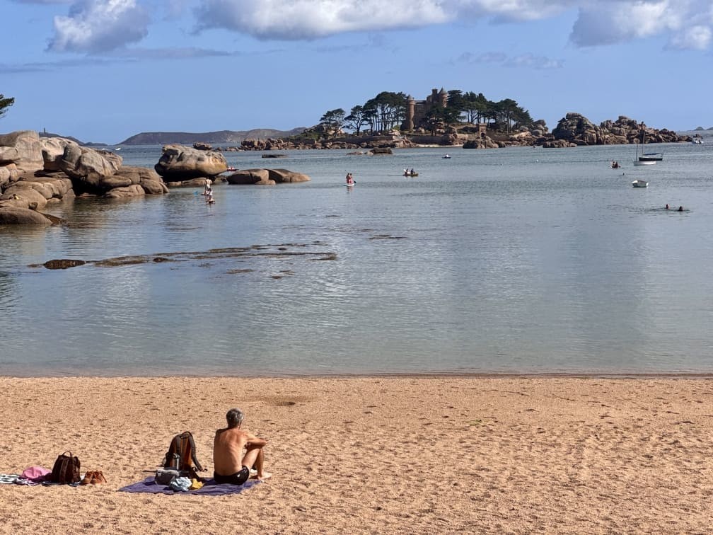 Plage de Tourony - Trégastel
