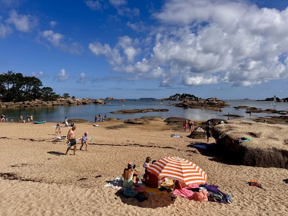 Plage de Tourony - Trégastel