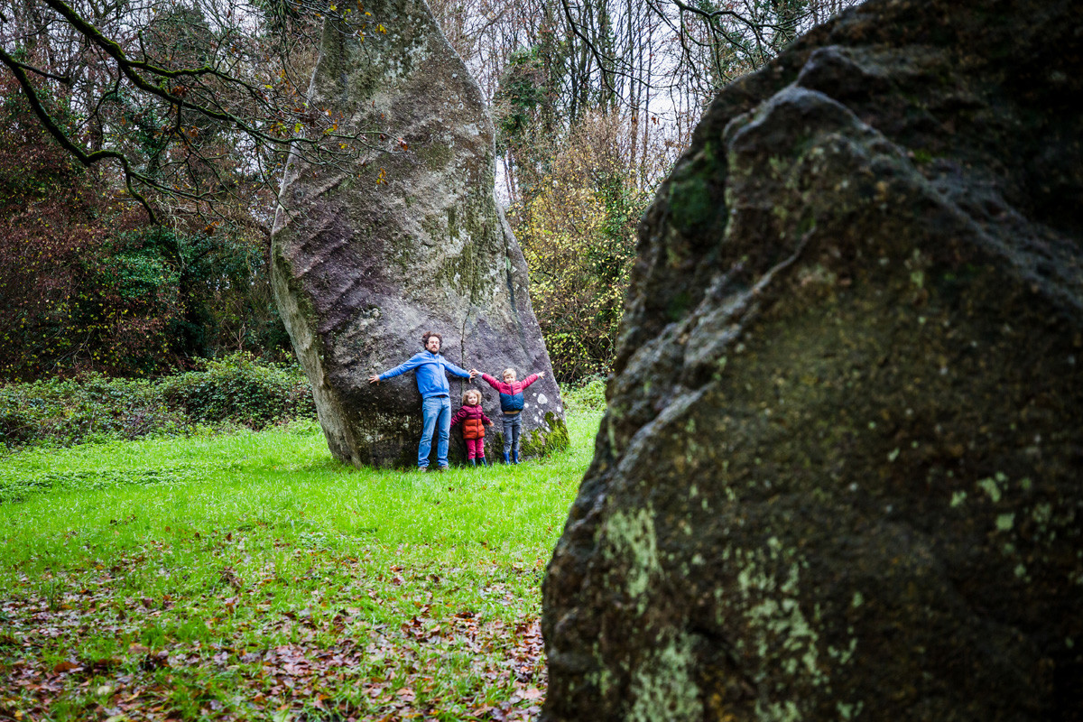 Menhirs de Pergat, Louagart, Côtes d'Armor