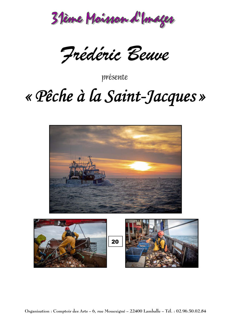 Exposition photos : "Pêche à la Saint Jacques" | Lamballe-Armor | Côtes d