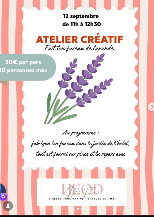 12 sept atelier creatif