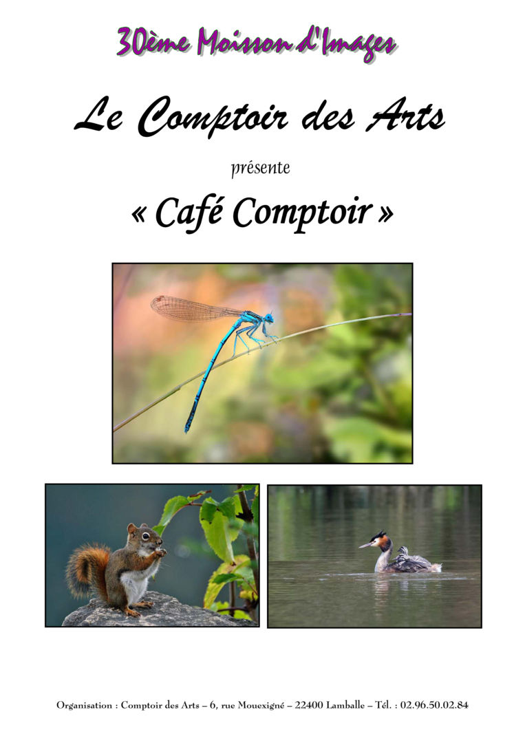 Exposition photos : "Café Comptoir 2023" | Lamballe-Armor | Côtes d