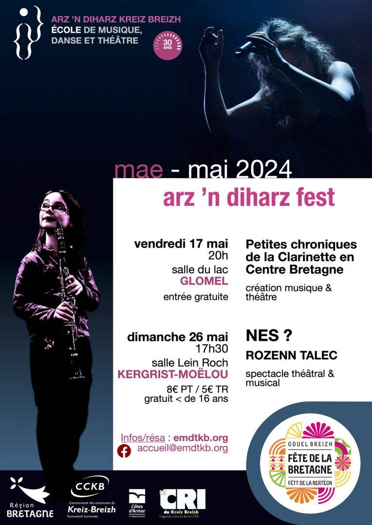Petites Chroniques de la Clarinette en Centre Bretagne - Arvestigoù... Le 17 mai 2024