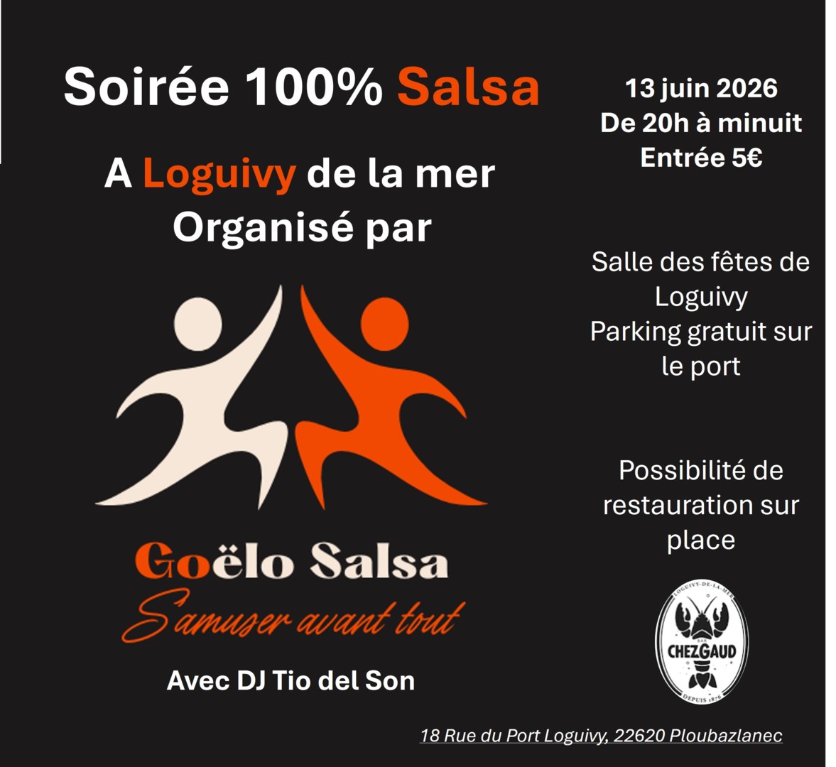 soiree salsa loguivy