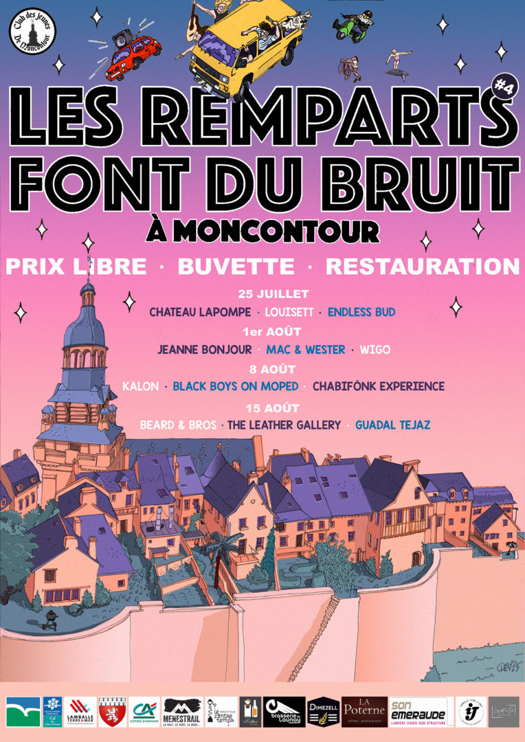 Concert "Les remparts font du bruit" | Moncontour | Côtes... Du 2 juil au 21 août 2024