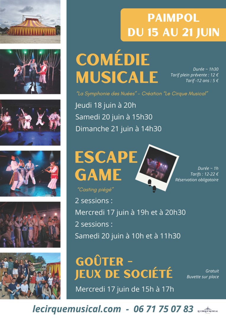 Animations à Paimpol du 15 au 21 juin 2026