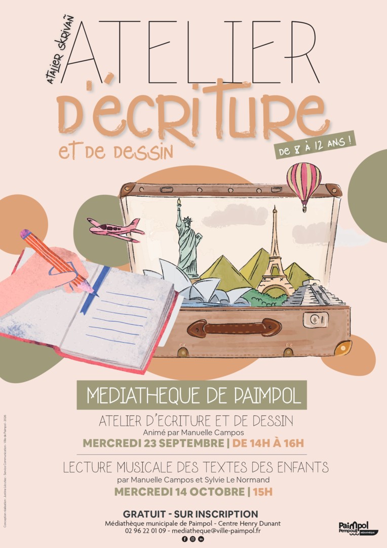 atelier d'écriture enfant