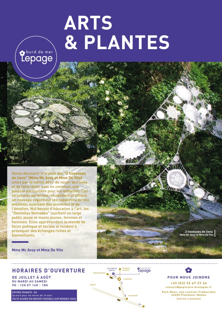 AFFICHE PEPINIERE LEPAGE - EXPO ETE