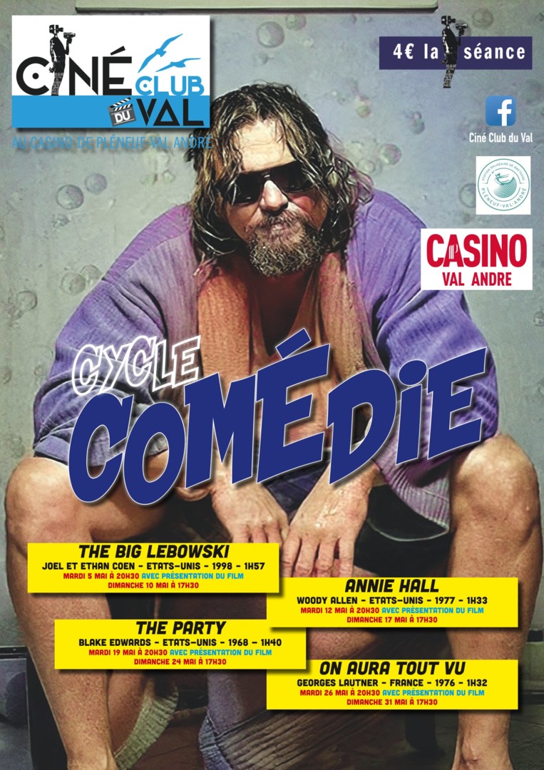 Affiche - CinéClub - cycle : Comédie