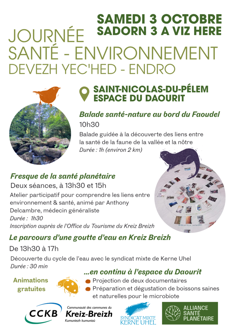 affiche journée santé environnement