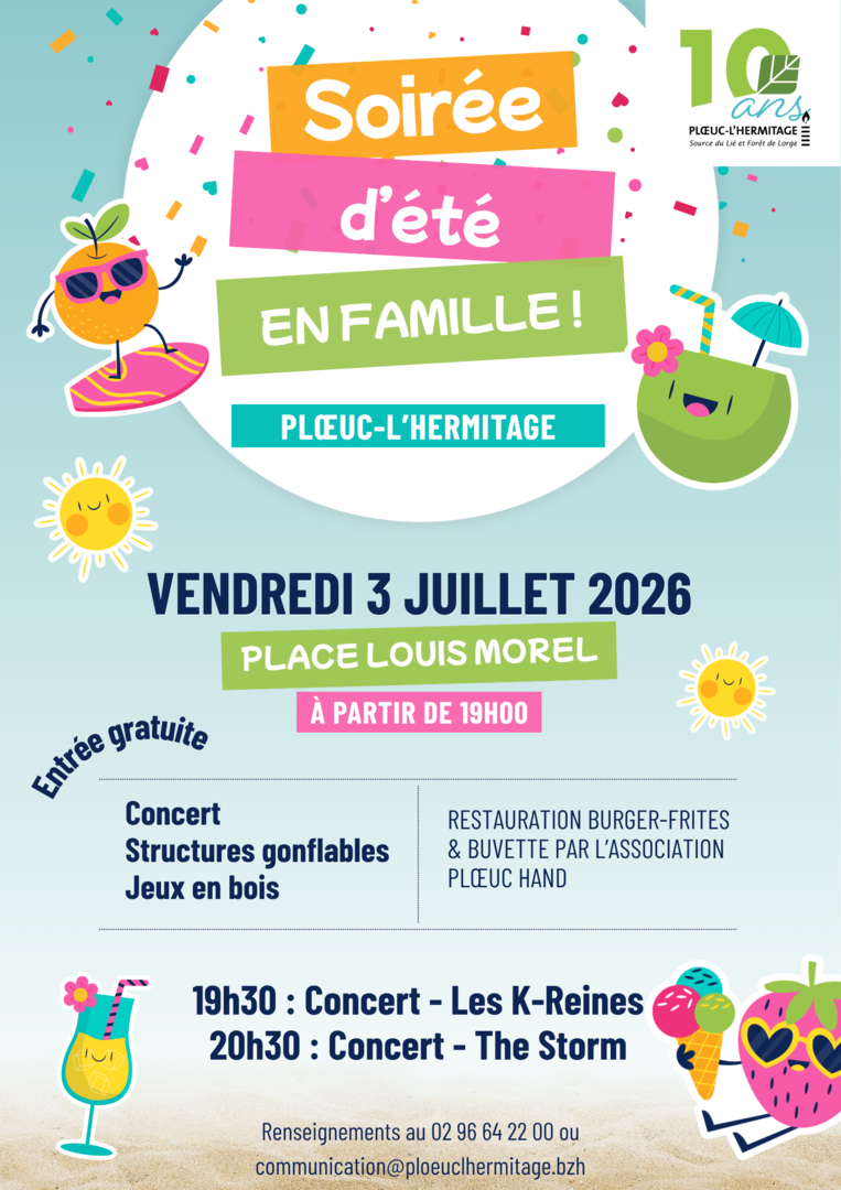 Affiche 3 juillet